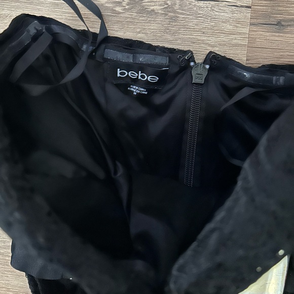 Bebe Black Lace Jumpsuit - Picture 4 of 4